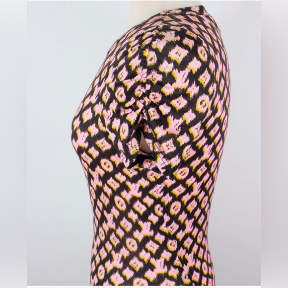 additional listing  Louis Vuitton Blurred Monogram Ruched  Mini Dress- sale - Picture 8 of 15